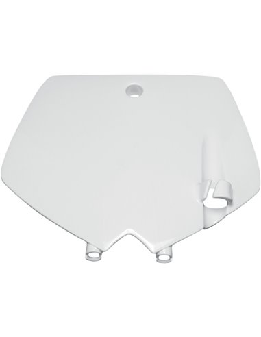 Porte-numéro de couvercle avant Ktm 65Sx blanc Kt03071-047 UFO-Plast