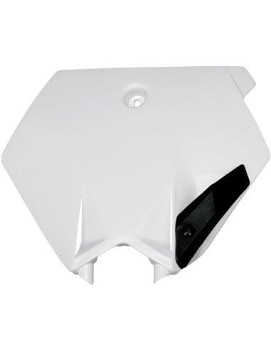 Porte-numéro de couvercle avant Ktm 85Sx blanc Kt03078-047 UFO-Plast