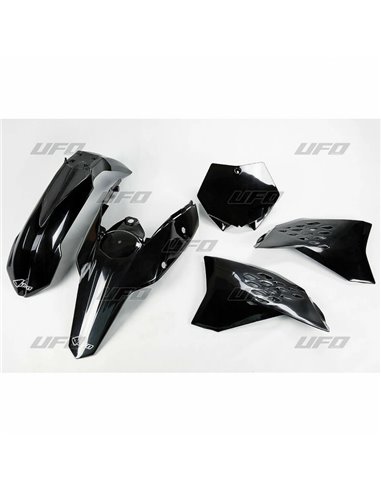 Kit de Plástica UFO Negro KTM KTKIT506@001