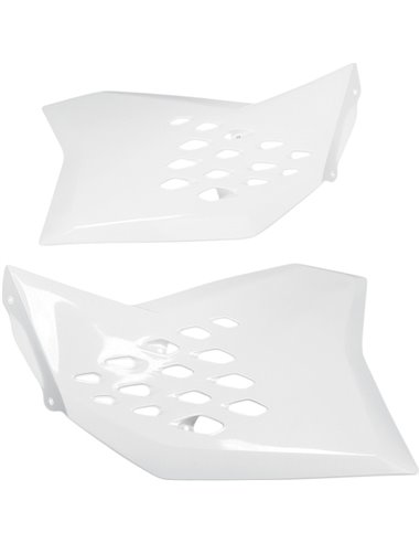 Radiator covers Ktm Sx-Sx-F-Exc white Kt03095047 UFO-Plast