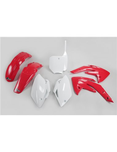 Kit de Plástica UFO OEM Color Rojo / Blanco Honda CRF150R / 150F HOKIT111@999