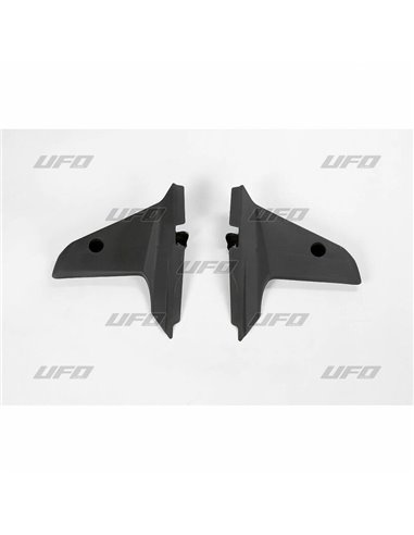 Plásticos laterales de radiador inferiores UFO Husqvarna negro HU03335-001 HU03335001