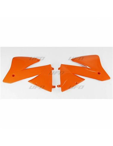 Plásticos laterales de radiador UFO KTM naranja KT03066-127 KT03066127