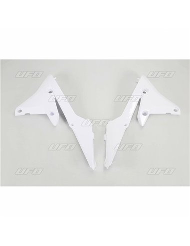 Plásticos laterales de radiador UFO Yamaha blanco YA04838-046 YA04838046