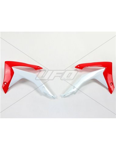 UFO Radiator Covers Red/White Red/White Honda CRF250R/450R HO04657999