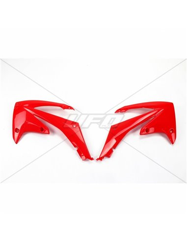 Plásticos laterales de radiador UFO Honda rojo HO04637-070 HO04637070