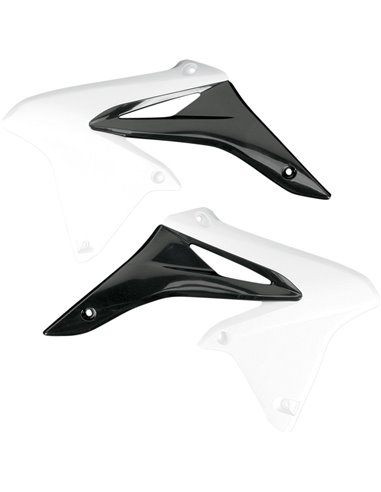 Radiador cobre Suzuki Rmz250 branco-preto Su04928-041 UFO-Plast