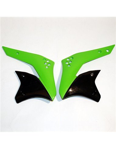 Bouchons de radiateur Kawasaki Kxf250 noir-Kx-vert Ka03783-026 UFO-Plast