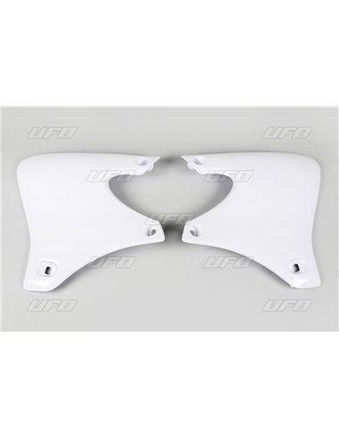 Cache radiateur Yamaha Yz-Wr400-426F blanc Ya03827-046 UFO-Plast