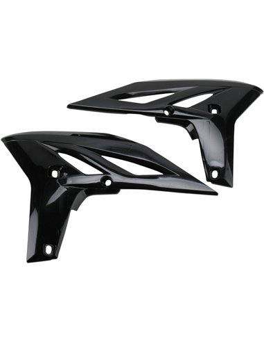 Tapas radiador Yamaha Yzf-Wrf negro Ya04828-001 UFO-Plast