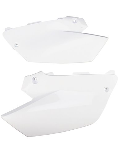 Coberturas laterais Restyle Yamaha Yz125-250 branco Ya04835-046 UFO-Plast