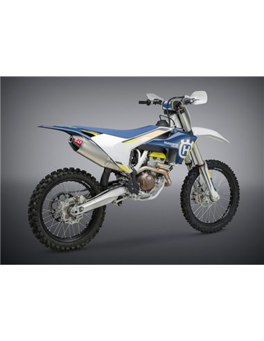 Silencioso escape Yoshimura Signature RS-4, inox, Silencioso aluminio, KTM/Husqvarna 250/350 262522D321