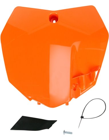 Porte-numéro de couvercle avant Ktm Sx-Sx-F orange Kt04051-127 UFO-Plast