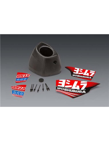 Kit recambio tapa YOSHIMURA carbono RS-12 YM1-CFR-K-1