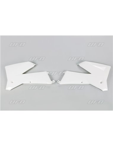 Cache radiateur Ktm Sx-Sx-F-Exc blanc Kt03084-047 UFO-Plast