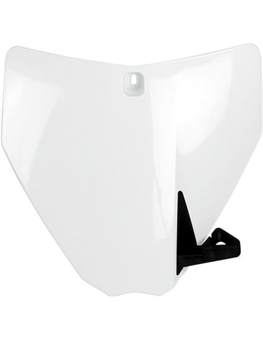 Porte-numéro de couvercle avant Husqvarna Tc-Fc blanc Hu03355-041 UFO-Plast