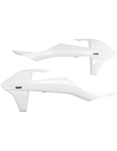 Radiador cobre Ktm Sx-Sx-F-Exc branco Kt04061-047 UFO-Plast