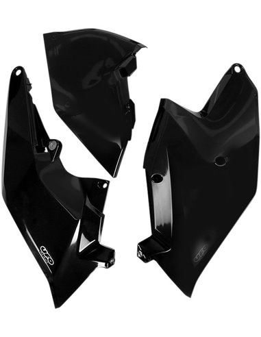 Caches latéraux W-Airbox Cover Ktm Sx-Sx-F-Exc noir Kt04062-001 UFO-Plast