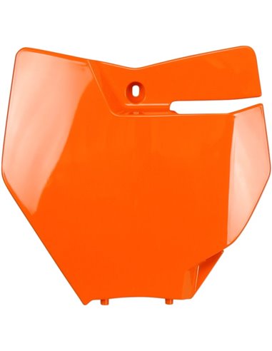 Porte-numéro de couvercle avant Ktm Sx-Sx-F orange Kt04063-127 UFO-Plast