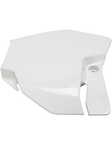 Porte-numéro de couvercle avant Ktm 65Sx blanc Kt04074-047 UFO-Plast