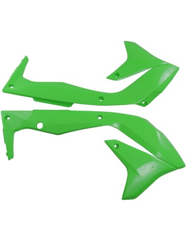 Caches radiateurs Kawasaki Kxf450 Kx-green Ka04736-026 UFO-Plast