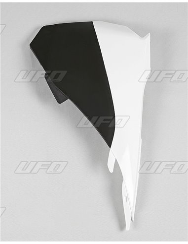 Couvercle de boîtier de filtre côté gauche Ktm 85-105 blanc-noir Kt04043-999K UFO-Plast