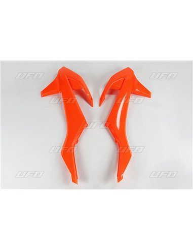 Caches radiateur Ktm Sx-Sx-F-Exc Fluo orange Kt04061-Fflu UFO-Plast