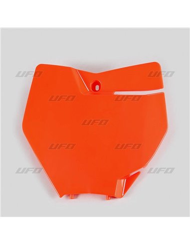 Porte-numéro de capot avant Ktm Sx-Sx-F Orange fluo Kt04063-Fflu UFO-Plast