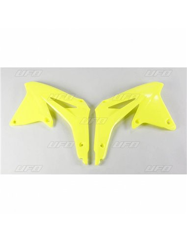 Couvre radiateur UFO-Plast Suzuki jaune fluor SU04927DFLU