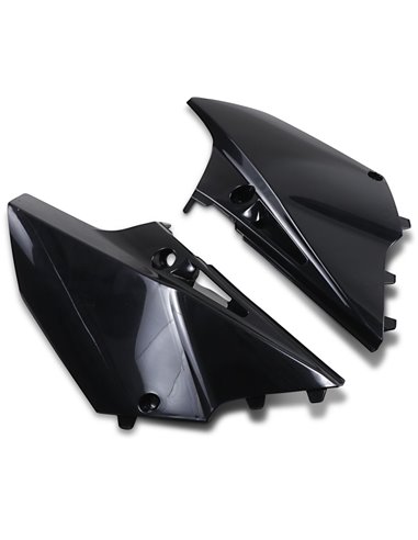 Caches latéraux Yamaha Yz125-250 noir Ya04842-001 UFO-Plast