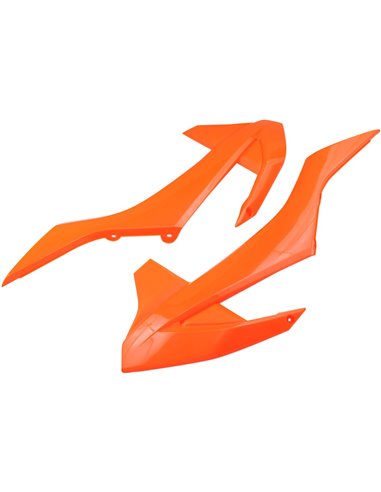 Cache radiateur Ktm Fluo orange Kt04085-Fflu UFO-Plast