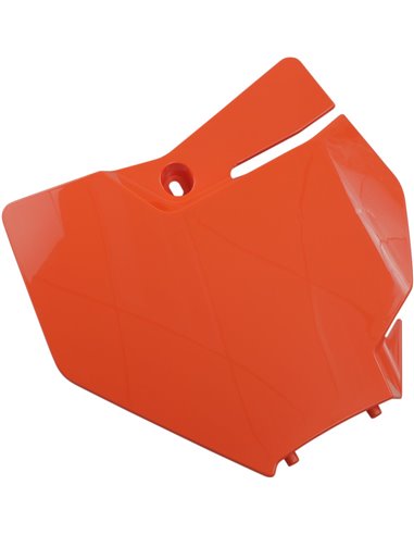 Ktm orange number holder front cover Kt04087-127 UFO-Plast