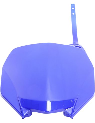 Cache avant porte numéro Yamaha bleu Ya04860-089 UFO-Plast