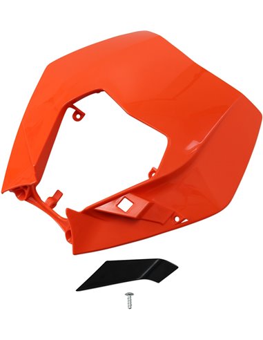 Plastic headlight holder Ktm orange Kt04090-127 UFO-Plast
