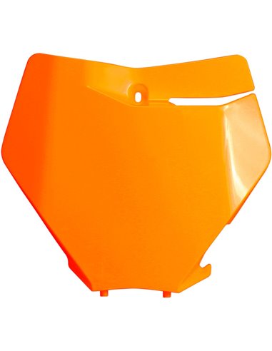 Porte-numéro de capot avant Orange fluo Kt04094Fflu UFO-Plast