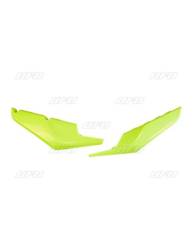 Husqvarna 19 lower side covers - fluor yellow UFO-Plast Hu03392Dflu