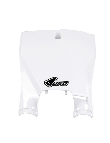 Capa frontal do suporte do número do estádio Husqvarna branco Hu03373040 UFO-Plast