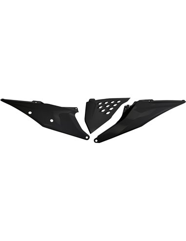 Black number holder side covers UFO-Plast Kt05004001