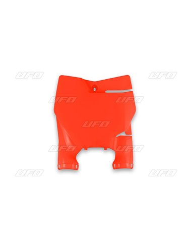 Stadium number holder front cover orange fluor UFO-Plast Kt04099Fflu