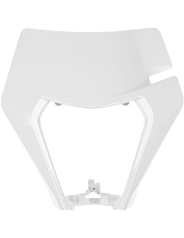 Protector de plástico del portafaros blanco-20 UFO-Plast Kt05003042