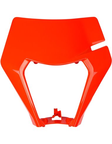 Protector de plástico del portafaros naranja fluor UFO-Plast Kt05003Fflu