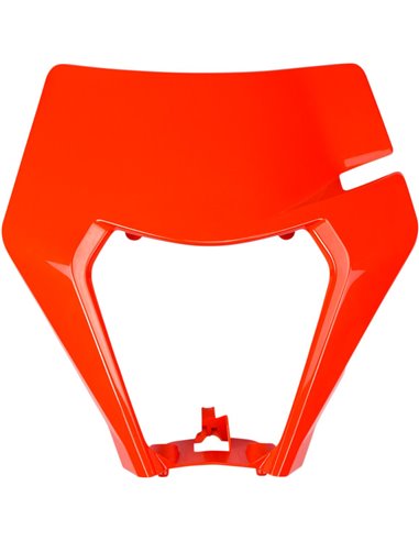 UFO-Plast Kt05003Fflu Support de phare orange fluo protecteur plastique