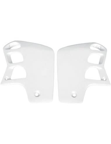 Cache radiateur Honda Cr500 blanc Ho02620-041 UFO-Plast