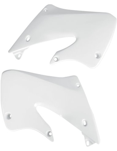 Radiator covers Honda Cr125-250 white Ho03601-041 UFO-Plast