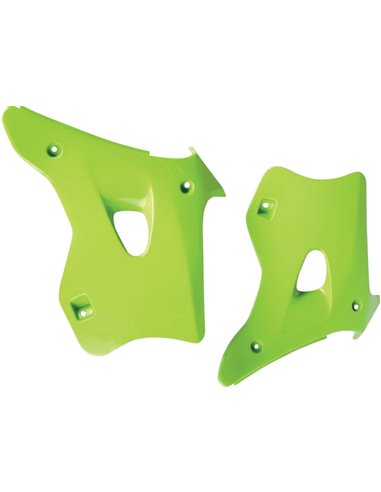 Caches radiateurs Kawasaki Kx125-250 Kx-green Ka02768-026 UFO-Plast