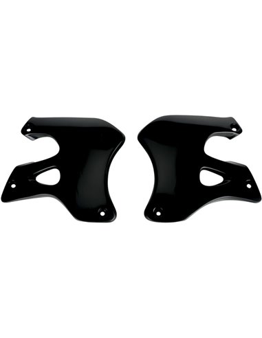 Radiator covers Suzuki Rm125-250 black Su02958-001 UFO-Plast