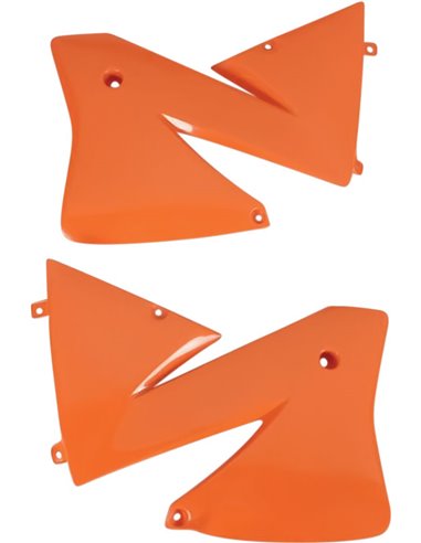 Cache radiateur Ktm 2-4-Stroke (01-02) orange Kt03066-127 UFO-Plast