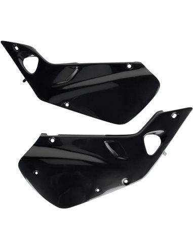 Caches latéraux Honda Cr125-250 noir Ho03602-001 UFO-Plast