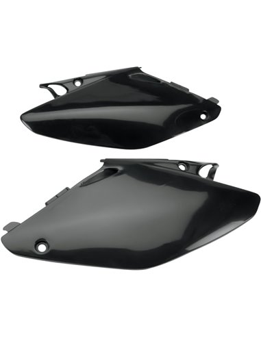 Caches latéraux Honda Cr125-250 noir Ho03690-001 UFO-Plast