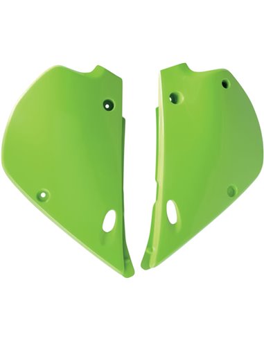 Side covers Kawasaki Kx80 Kx-green Ka02760-026 UFO-Plast